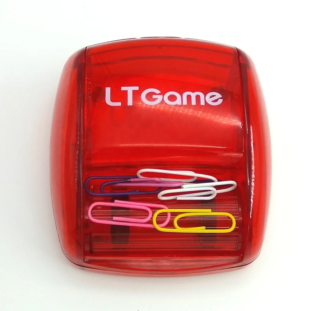 
plastic automatic rolling clip dispenser with rotating magnet 