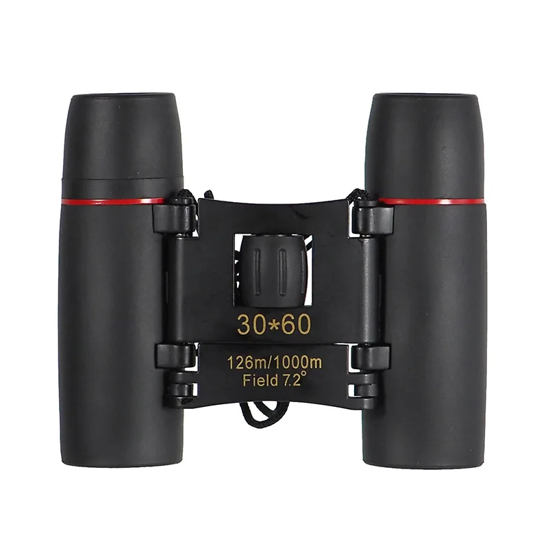 Wholesale 30x60 High-Power Binoculars Portable Mini Pocket Low Light Night Vision Paul Folding Binoculars for Camping Survival