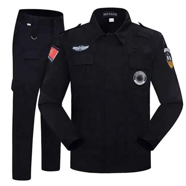 
Custom made best security man guard patrol uniform Australia American 
