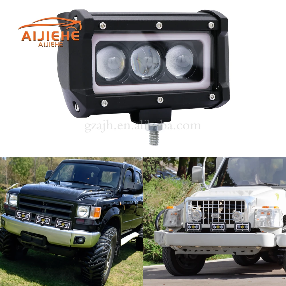 New 5inch 48W Led Light Bar 12v Offroad Accessories 4x4 Car Trucks Spot Beam Led Work Light Auto Fog Driving Lamp For SUV 4WD