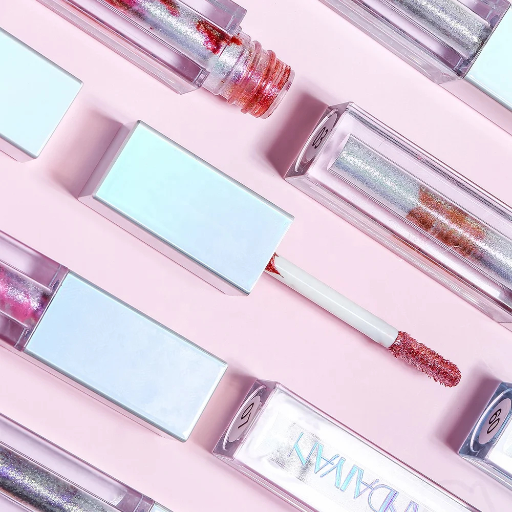 
Marble Liquid Glitter Diamond Shimmer Eyeshadow Waterproof Long Lasting Chameleon Pearlescent Eyeshadow 