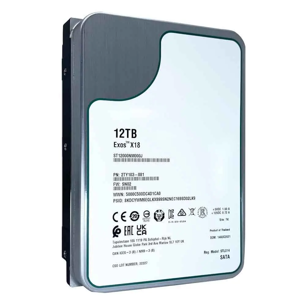 HDD ST12000NM002G ST12000NM000J ST12000VN0007 ST12000VN0008 ST12000NE0008 12TB 10TB NAS сервер Жесткий диск 14T оригинальный новый