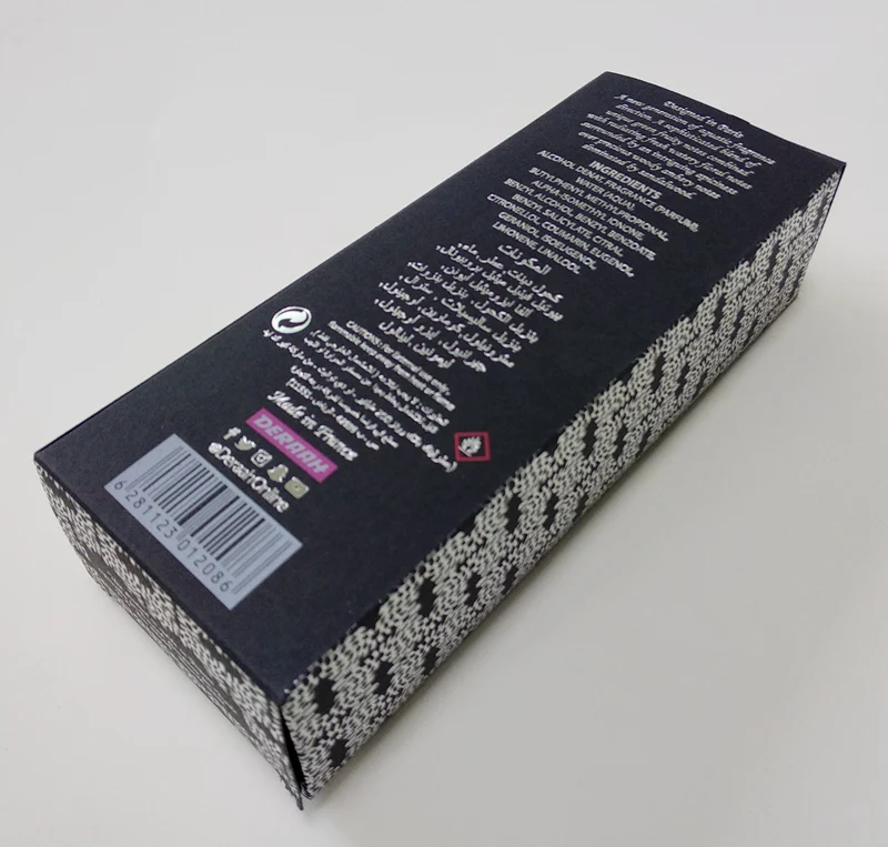 
Exquisite custom clothing packaging box low moq 