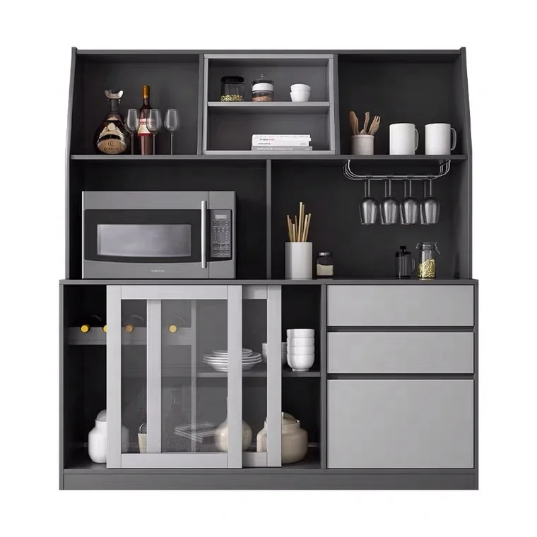  Customization Factory Popular Modern Solid Wood Cheap Price Home Kitchen