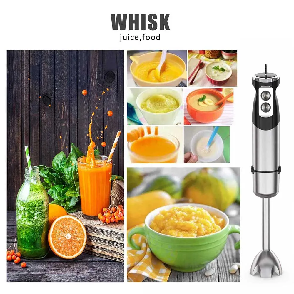 Superior Quality Stepless Variable Speed Detachable Commercial Handheld Blender Mixer