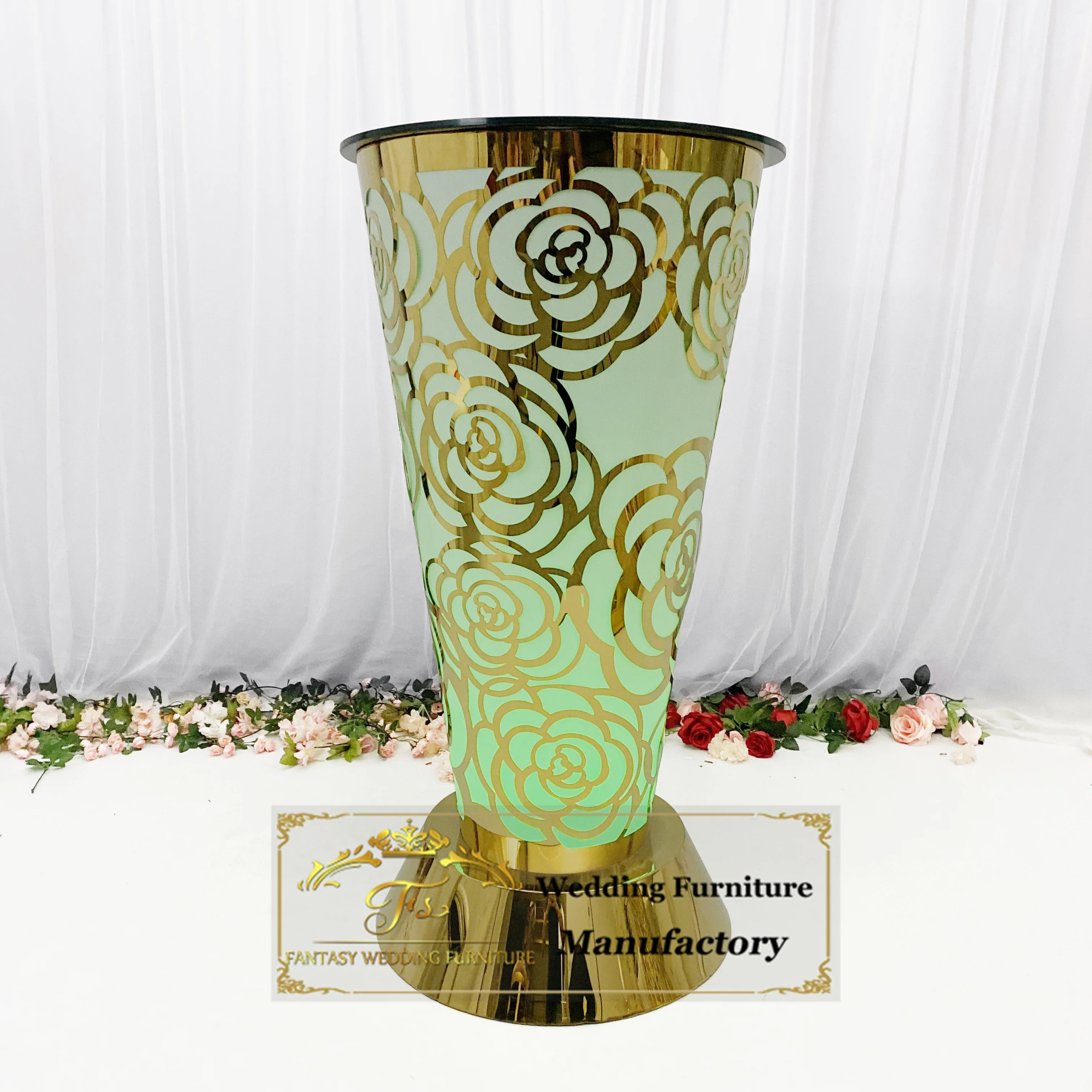 colorful led light outdoor cocktail high bar table for events