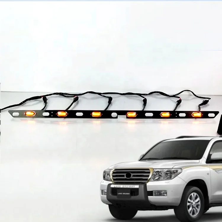 Amber Yellow LED Grille led light auto grille light  Front Grille LED Light for Toyota Land Cruiser