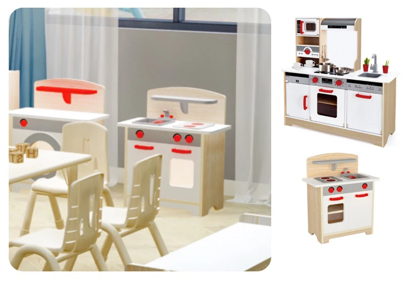 Набор мебели для детского сада из дуба, шкаф для хранения, делитель для классной комнаты