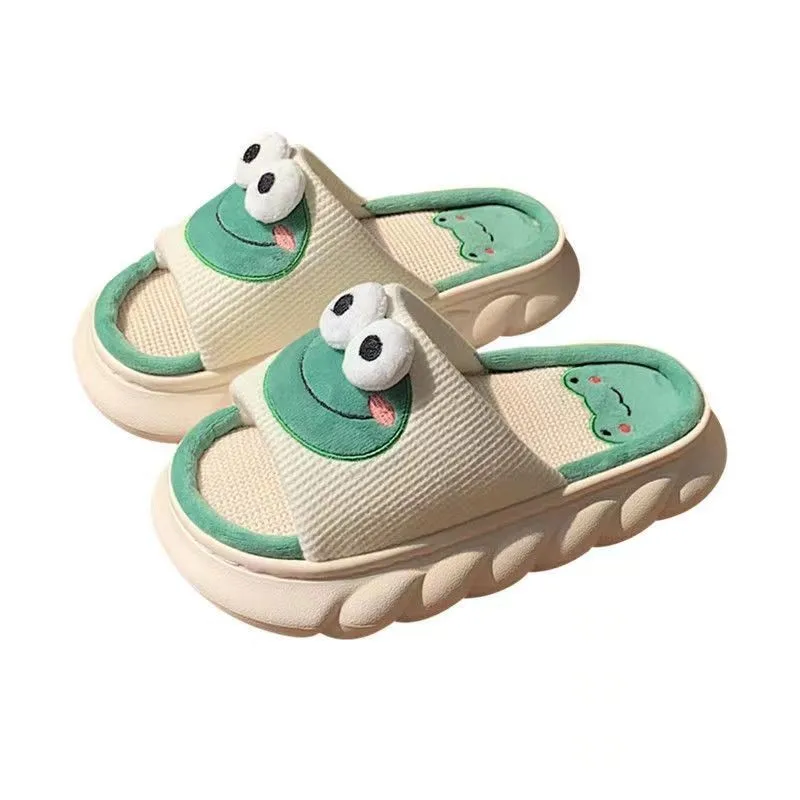 New Best Selling Product Ideas 2023 Cotton Shoes Linen Sandals Home Slides Slippers For Women And Men