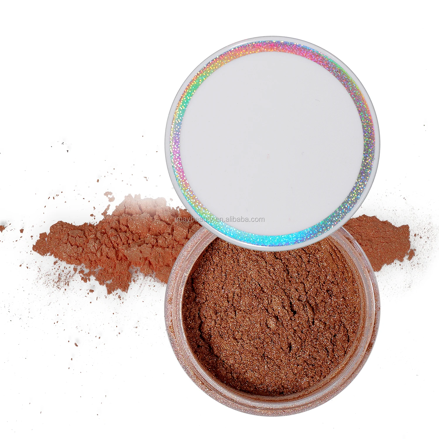 
Diamond Rose gold waterproof shimmer glow bronzer highlighter makeup EyeShadow Loose Powder high Pigment Metallic Illuminator 