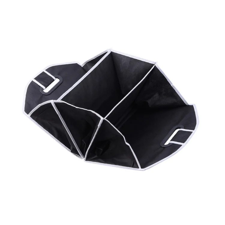 Foldable Durable Storage Car Organization Bag Travel Camping Car Organizer  groceries Bags