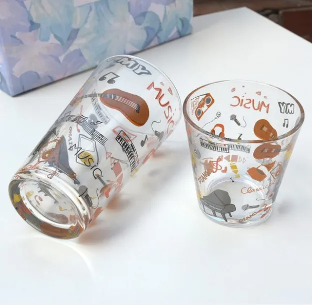 wholesale wrap decal logo 16oz 480ml beer glass free sample 16 oz beer glass mug cup high quality beer glass 16oz