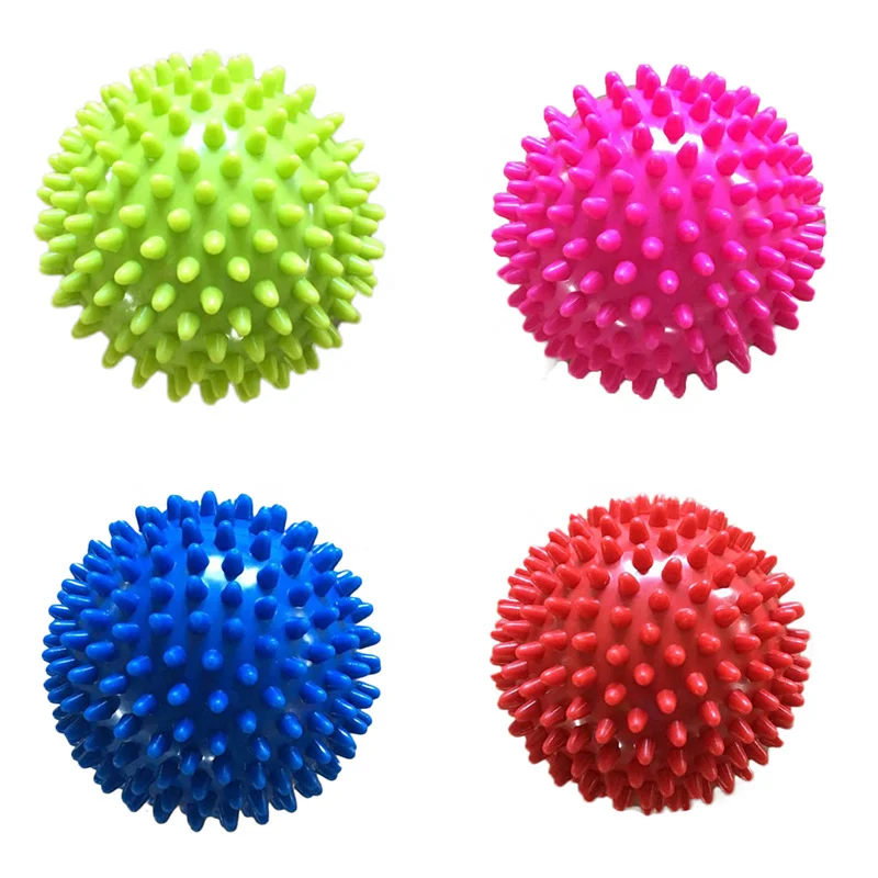 9 colors PVC spiky squishy ball 9cm