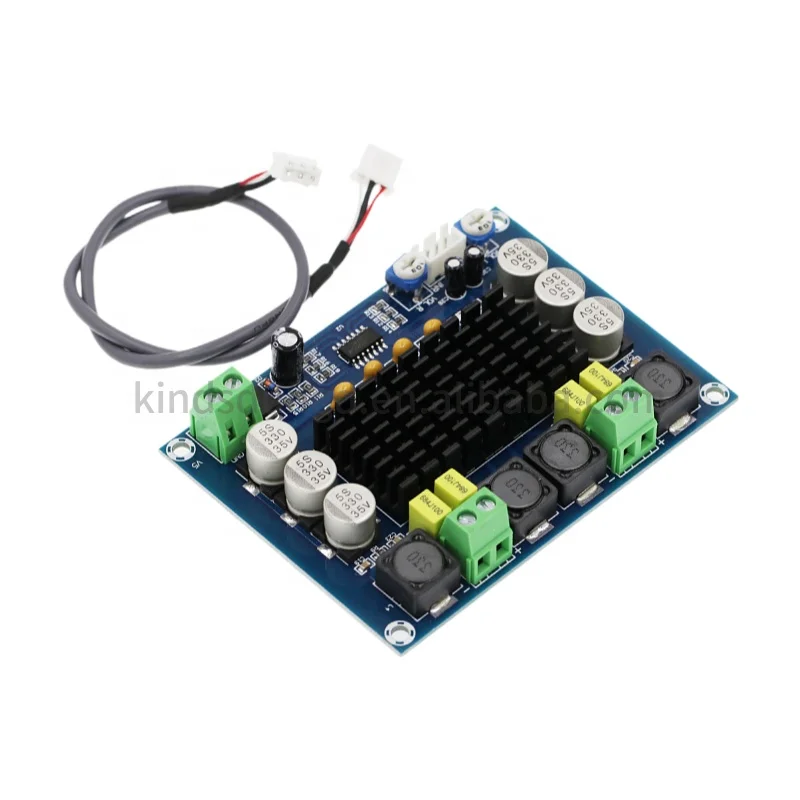 XH-M513 плата цифрового усилителя мощности TDA7498, Плата усилителя мощности звука, MP3 динамик