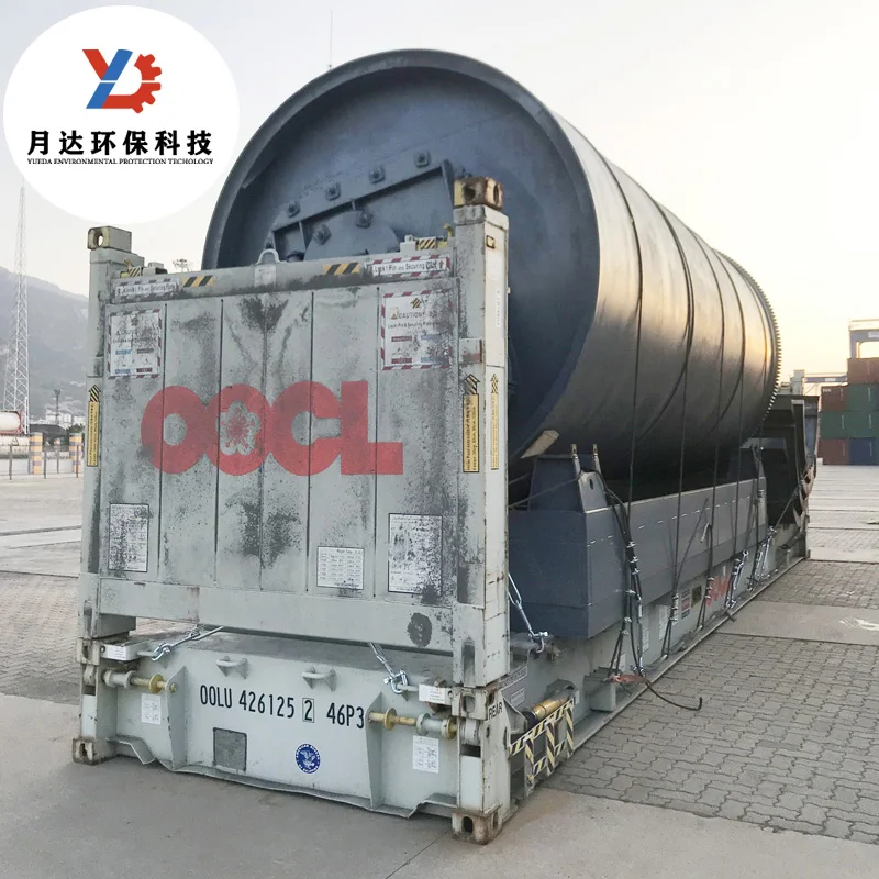 2800*8000 waste plastic pyrolysis to fuel oil plant with new patents
