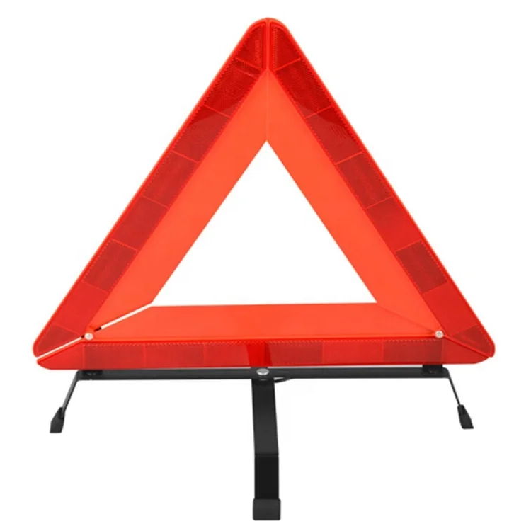 Highway Road Roadside traffic breakdown vehicle parking safety reflective hazard warning kit Car Emergency warning triangle sign