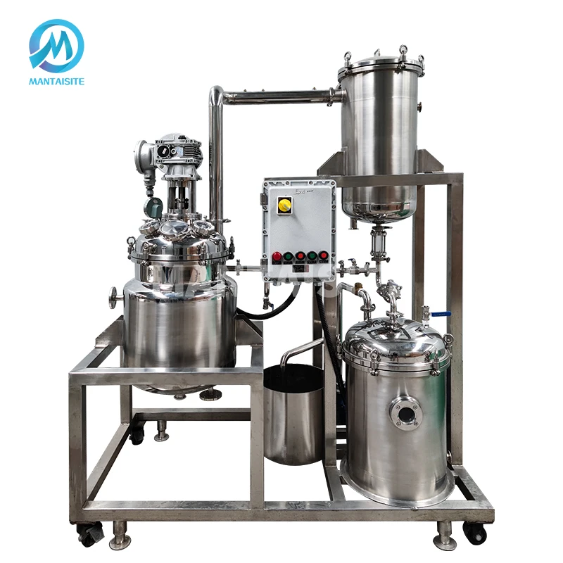 США горячая Распродажа 100L двухслойный взрывозащищенный двигатель химический декарбоксилирующий реактор для смешивания
