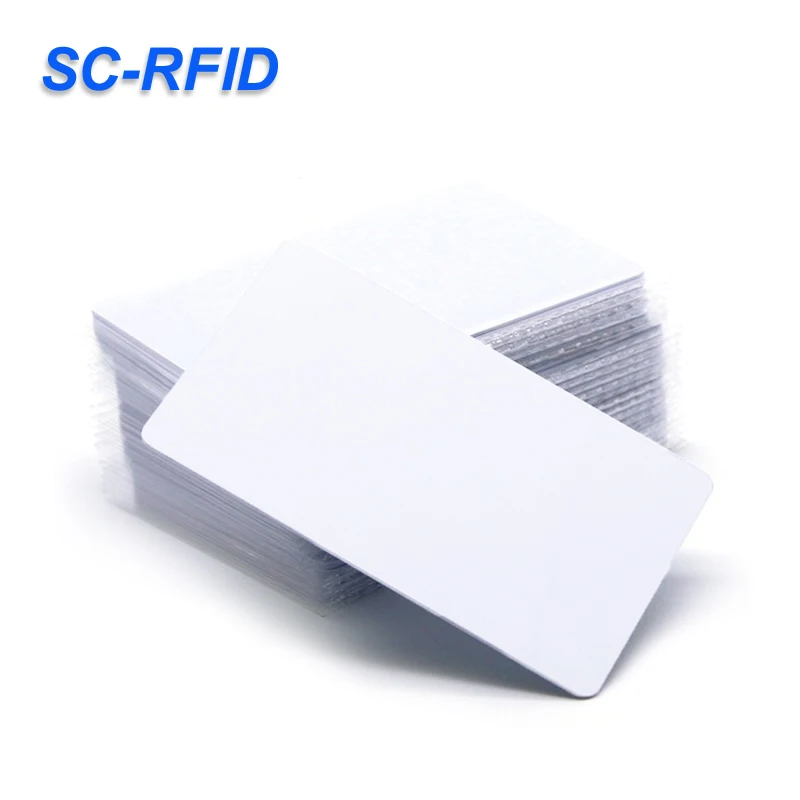 Hot sale Double-sided printable M1 S50 13.56MHZ smart card RFID NFC Business card Access Card