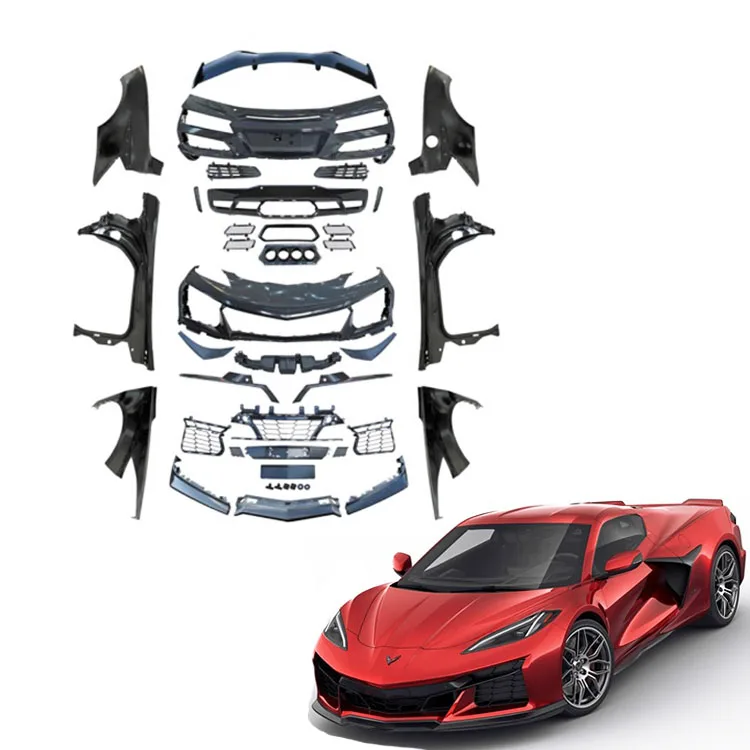 high Quality Auto Parts Full Body Kits  For Chevrolet  Corvette C8 2023-2024  Cool Body Kits