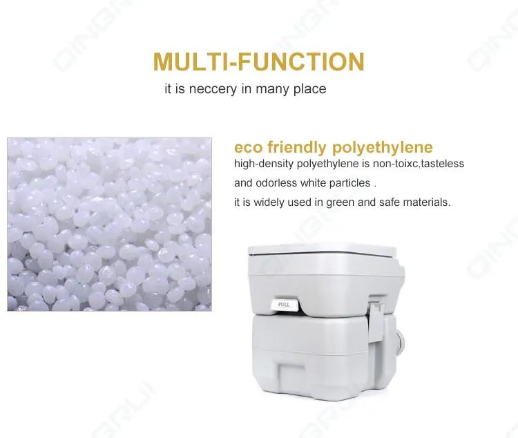 portable toilet camping plastic
