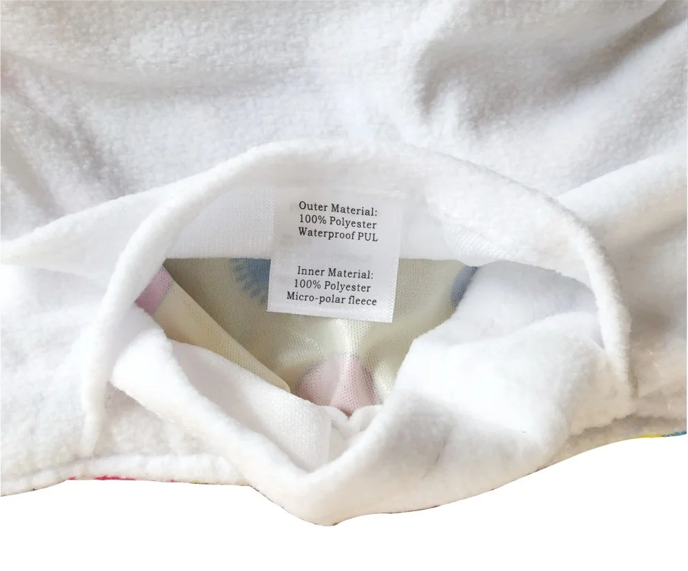 Supply Wholesale Price Reusable  Nappies Pants Set Baby Cloth  One Size Adjustable Washable Diaper With Pads