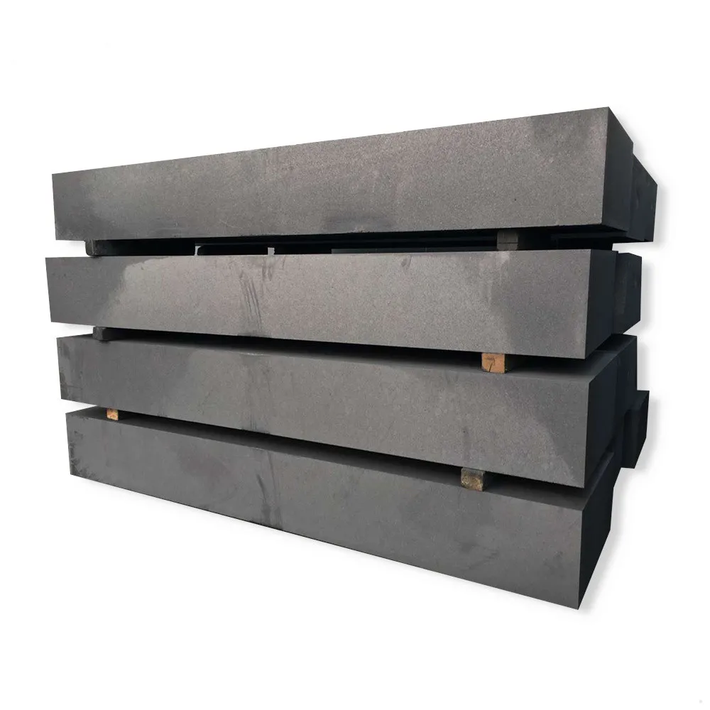  Высокое качество среднего зерна графитовый блок углерода механической промышленности литой под давлением Ouzheng 13μ. m 40 МПа CN;SHN 65mpa 99.9% Oz123