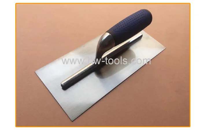 Plastering trowel with carbon steel blade plastic handle TROWEL