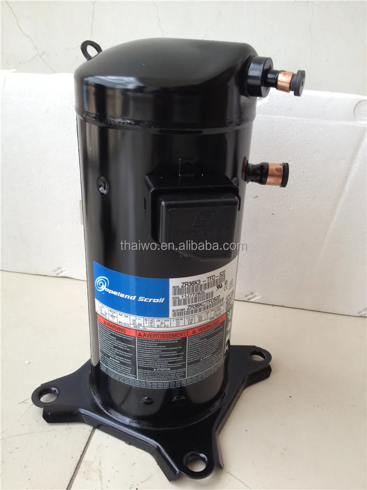 refrigeration copeland compressor with 3hp oil free scroll ZR36K3 /ZR36KH /ZR36KC /ZR36K3E-TFD,PFJ,Compressor copeland