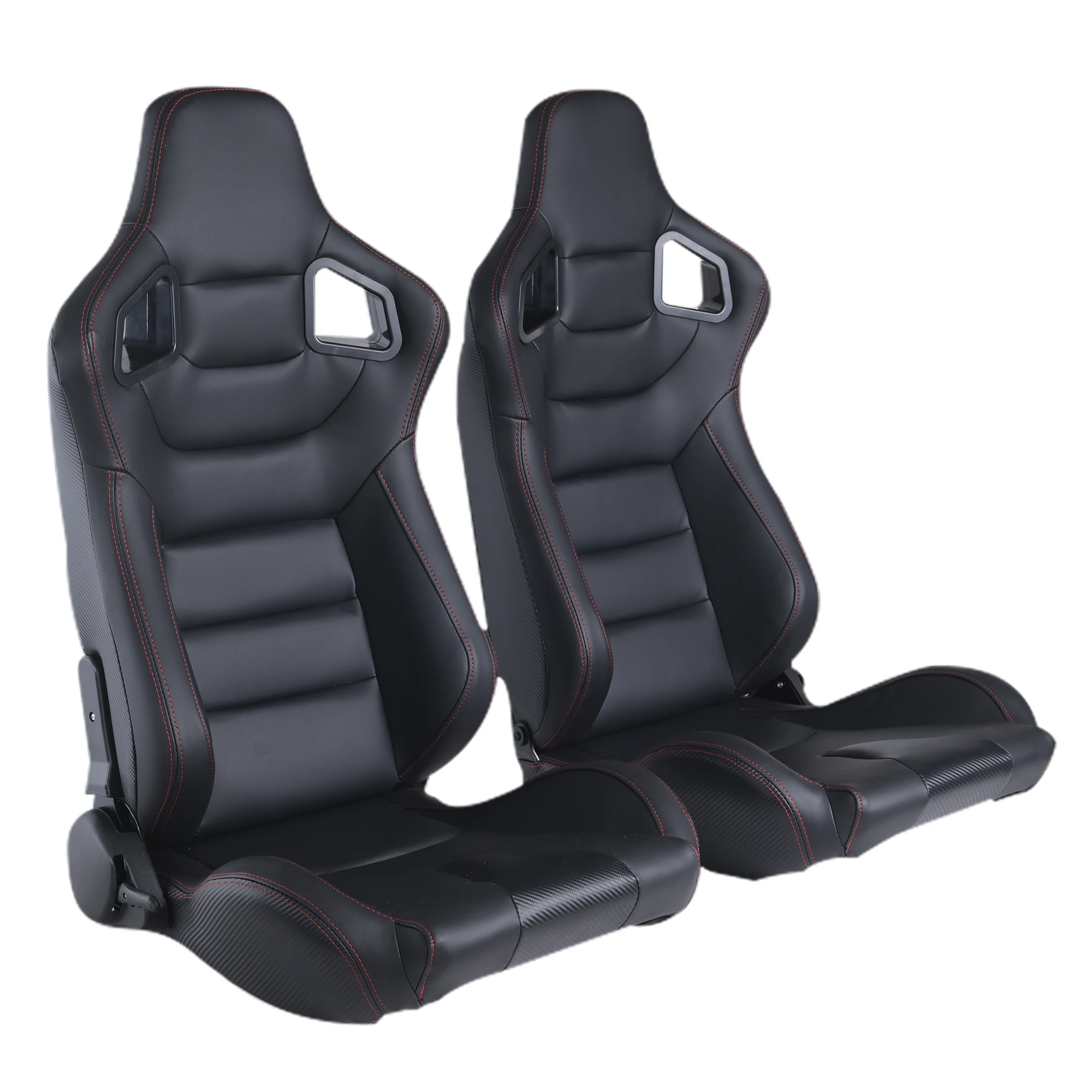 Car sports seat modification with sliding track racing modification car esports simulation driving seat metal frame universal