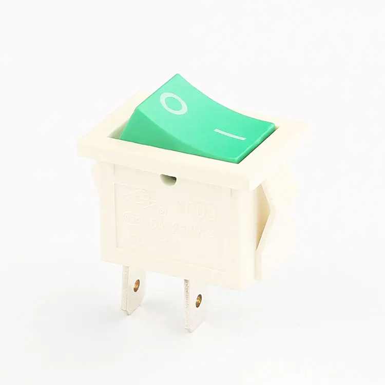 Spst On Off 6A 250V 10A 125V Mini 2 pin Rocker Switch t85 1e4