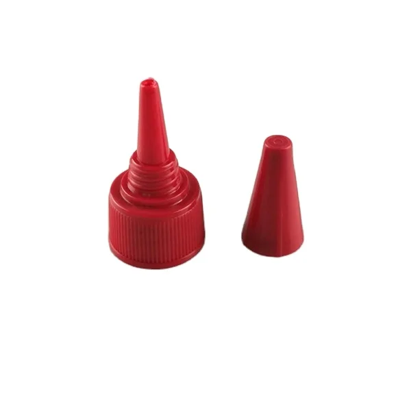 18mm 20mm 24mm 28mm 32mm Professional design long nozzle dropper plastic cap eye drop cap for cosmetic