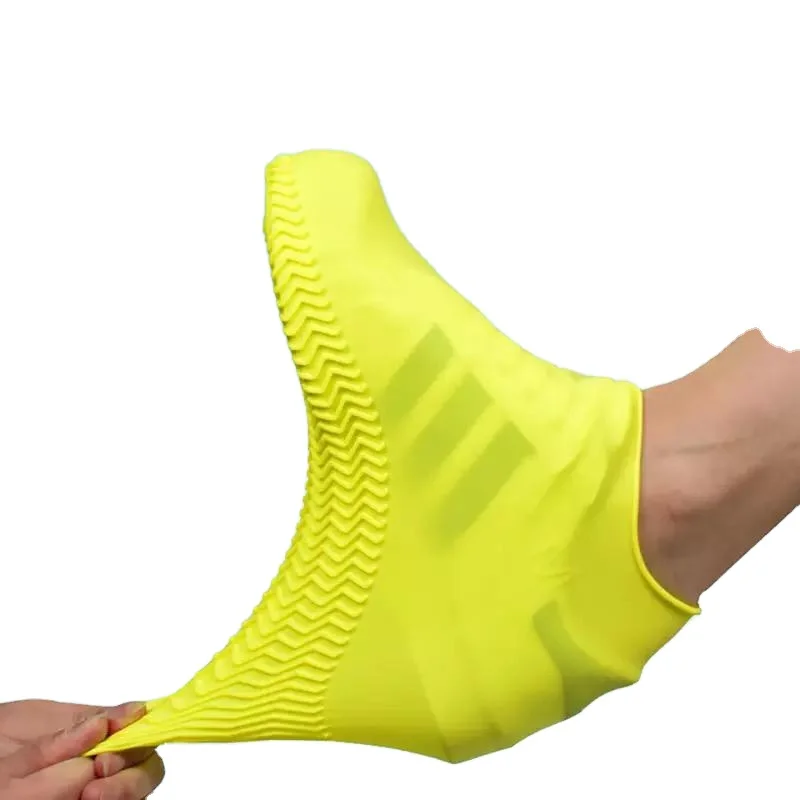 
factory anti slip shoe raincoat reusable rubber silicone waterproof boot cover 