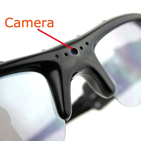 smart mini sexy eyewear video sport camera microphone lens recording sun eye glasses sunglasses