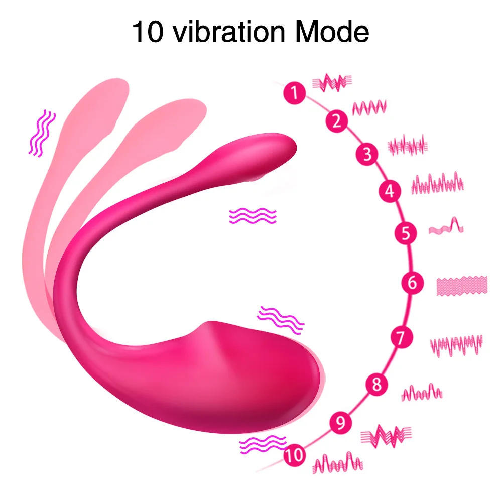 Mini Waterproof Jumping Vibrating Panties Wireless Usb Rechargeable Sexy Egg Shaped Vibrators For Woman APP Remote Control