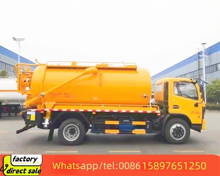 Hot sale Vacuum sewage pump Truck body  4x2 6*4 Truck Vactor 3000L to 20000L Sewage Suction Trucks body for Sale