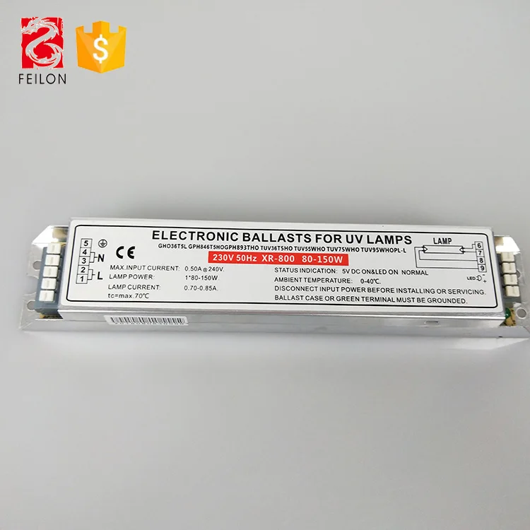 230V 150W high quality electronic ballast for uv germicidal lamp