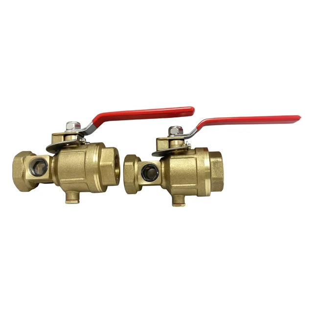 Leyon FM UL Grooved Pipe Fitting Fire Fighting Pipes Fire Protection System Test Drain Valves