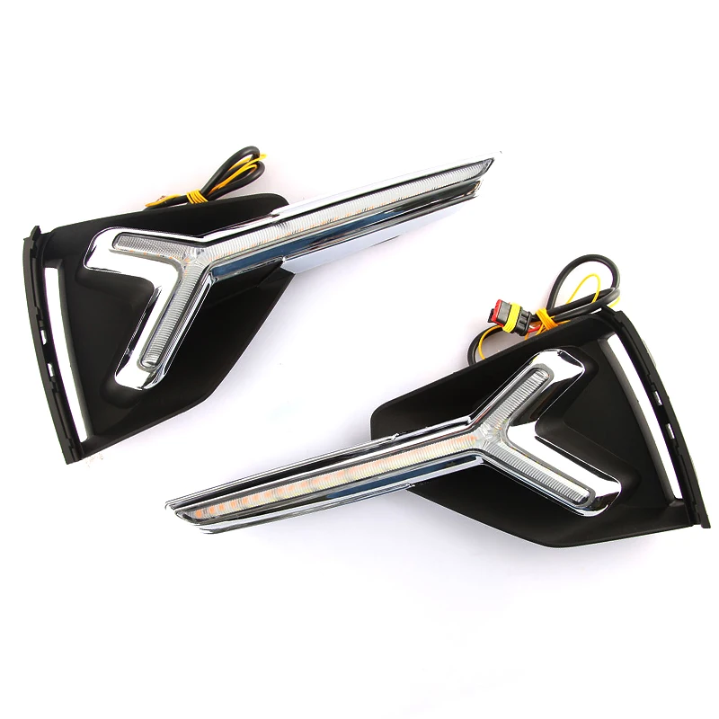 KEEN New Daytime Running Light for Geely Pro Azkarra Boyue Proton X70 2018-2021 led DRL Front Driving Fog lamp Head Lamp