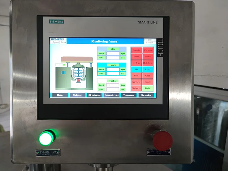 High Shear Turbo Mixer 800-2000l Cosmetics Production Equipment Baby Whitening Cream Emulsifier Mixer Machine