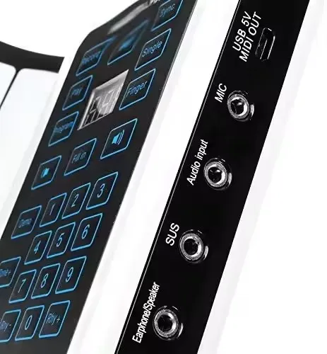 Beginner-friendly 88 Keys Electric Piano Keyboard Mini Midi Controller Electronic Organ Touch Roll Feature Musical Instruments