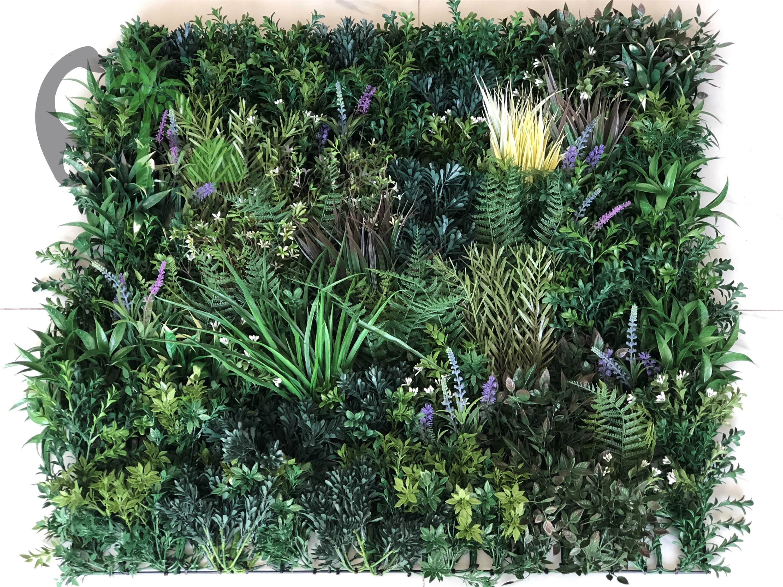 new design Garden Outdoor Decoration flame retardant artificial green wall panel / artificial plant wall for sale