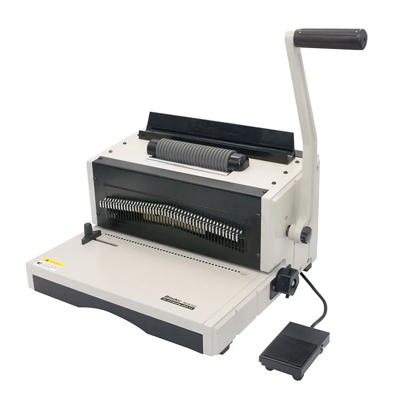 SG-MC8702 A4 A3 Размер Heavy Duty ручная машина для штамповки Электрический книга спиралью