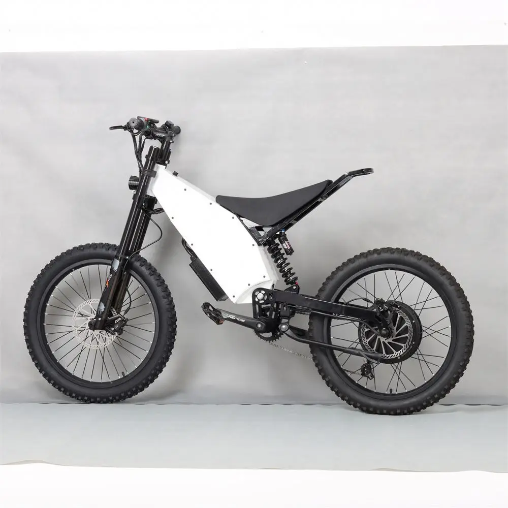 Mid Drive Ebike Kit 20 Inch High Speed Helmet Enduro 48V Battery Folding Electric Bicycle