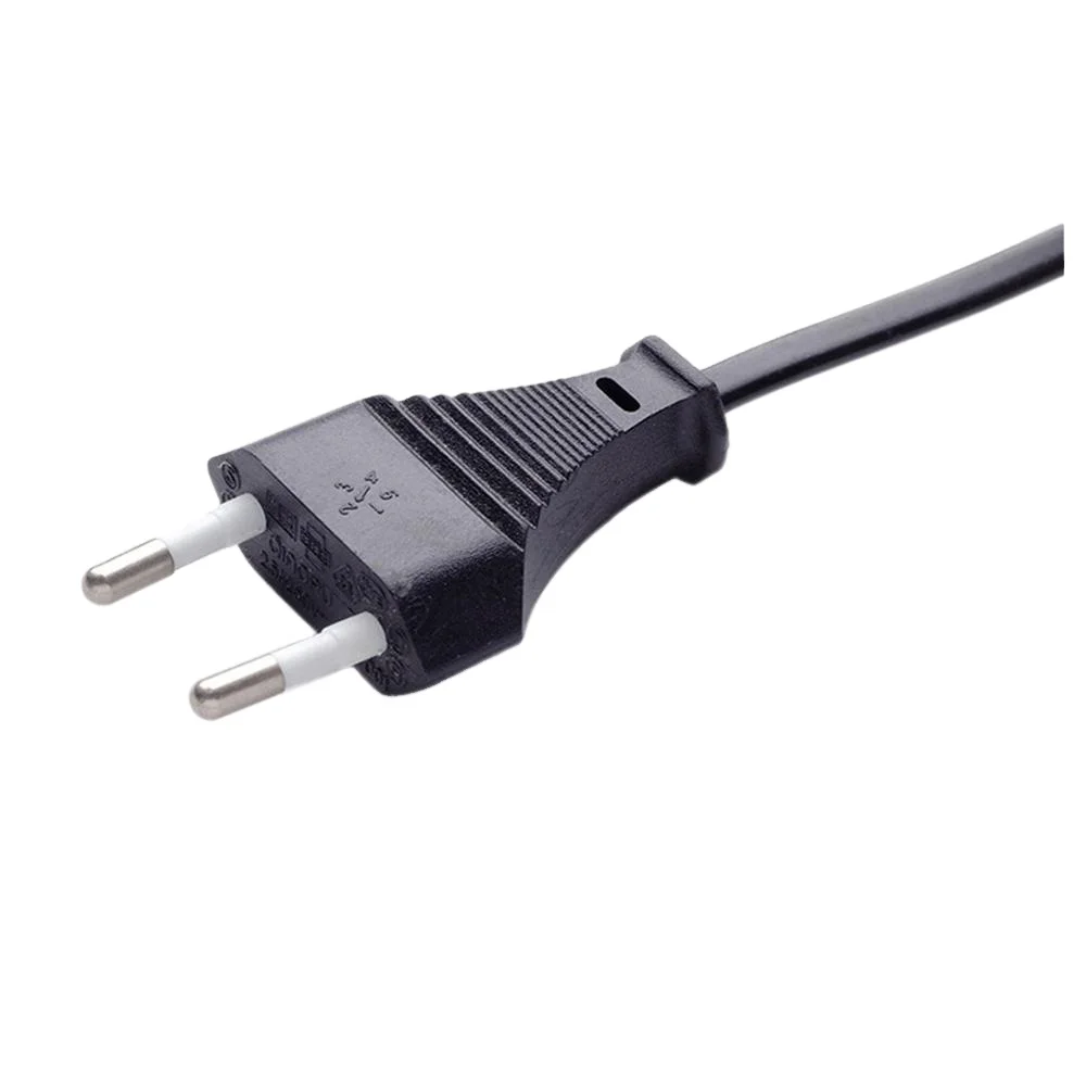  Горячая Качество CE сертификат 2 pin Европы AC штепсельный контакт шнура питания с C7