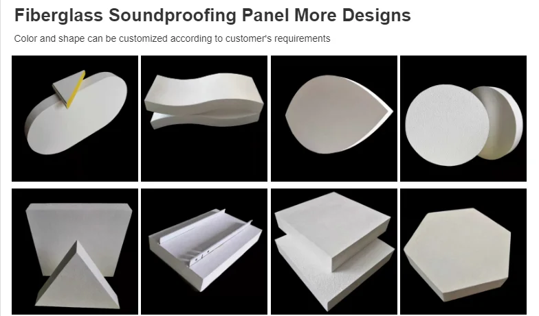 Manufacturer  acoustic slat panel soundproofing material for studio equipment ceiling or wall panels