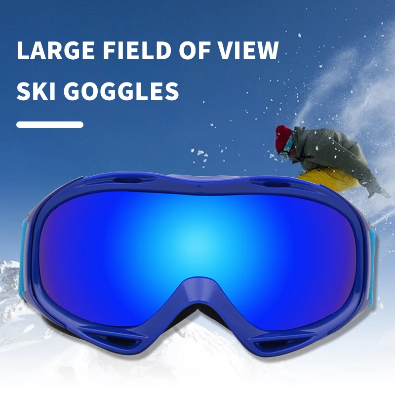 Clear Ski Goggles Winter Snow Sports Snowboard Goggles Double Lens for Men Women & Youth Snowmobile Skiing glasses