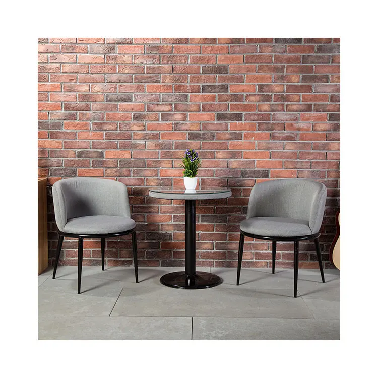 Рекламный обеденный стол, обеденный стул, кофейный стул, набор из трех предметов