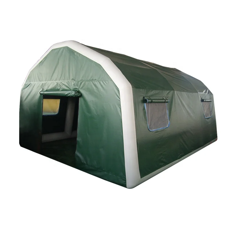 Hot Sell Waterproof 7 Persons Large Family  Camping Led Inflatable Tent For Sale