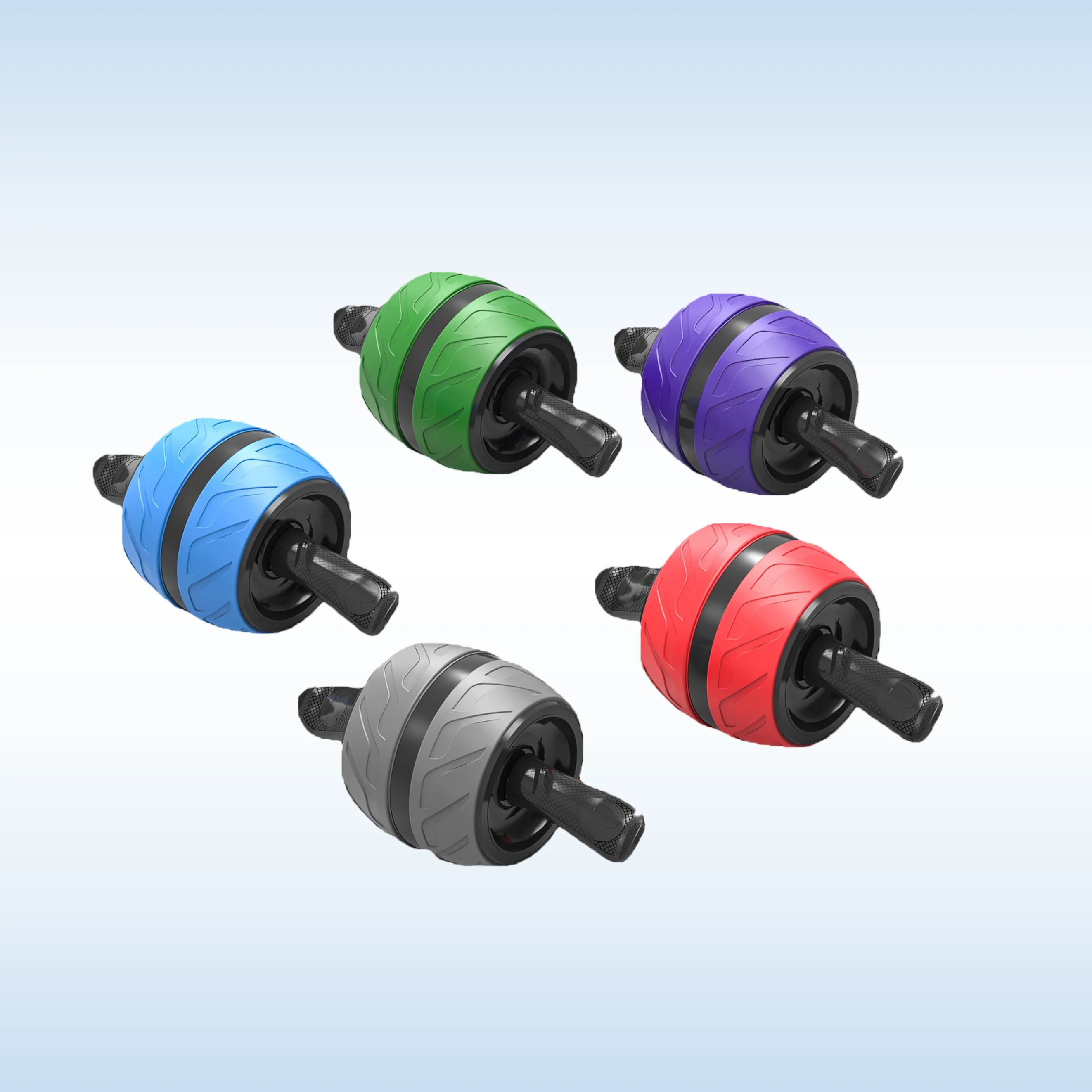 Abdominal Core Strength Training Home Gym Fitness Equipment Exercise Wheel Ab Workout Ab wheel roller Upgraded MINI belly wheel