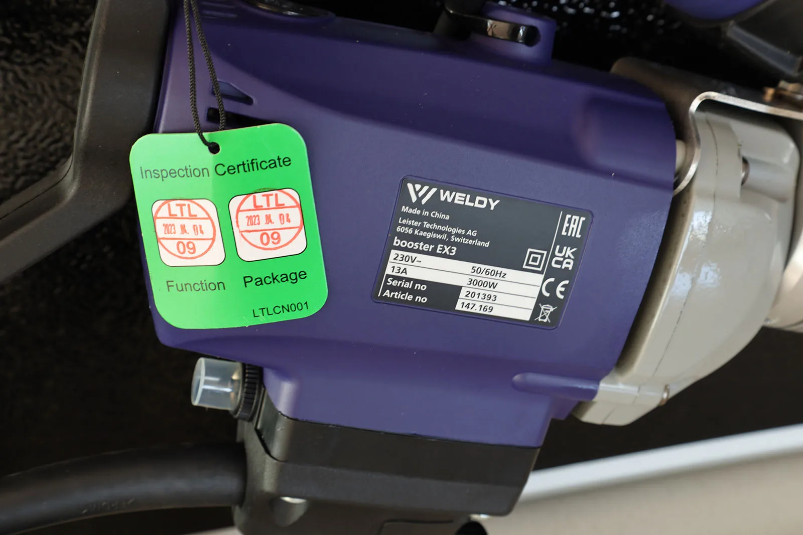 Booster EX3  Plastic Extrusion Welder Heavy Duty PP Extrusion Welding Machine